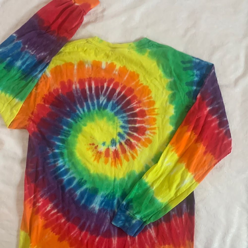 TShirt Tie Dyed Long Sleeve Cotton Size L Cantina - Picture 6 of 8